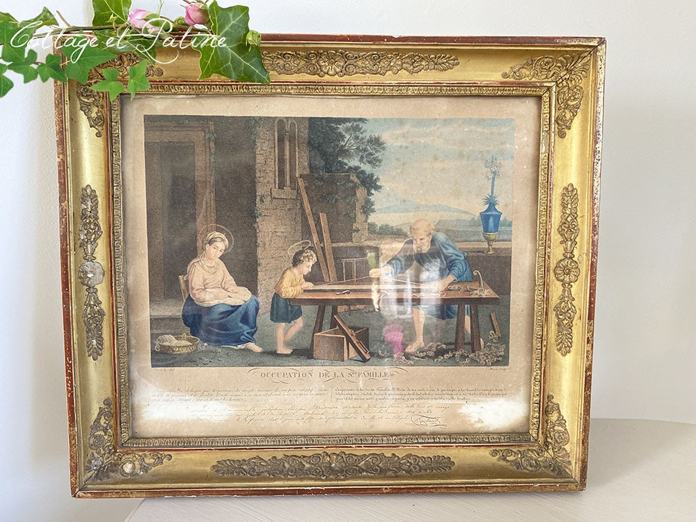 Peintures sur mobilier ancien aux alentours de Toulouse