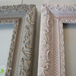 CADRES ANCIENS FEUTRINE PATINE BRONZE ET ROSE FANE PATINE PLUS SOUTENUE COTTAGE ET PATINE