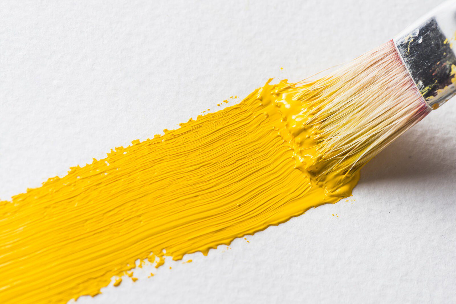 PINCEAU PEINTURE CORDAGE COMPR PROBLEME PEINTURE QUI CORDE TRACES DE PINCEAU